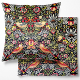 Crafty By Chatham Glyn (46cm x 46cm) 18''x18'' Velvet Cushion Covers with Concealed Zip Throw Pillow Case Cover 100% Polyester
